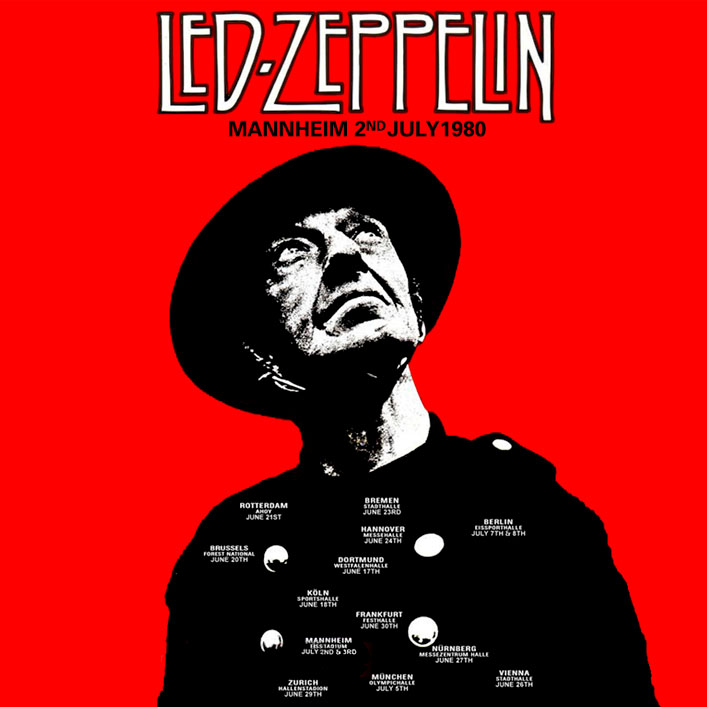 led zeppelin mannheim 1980