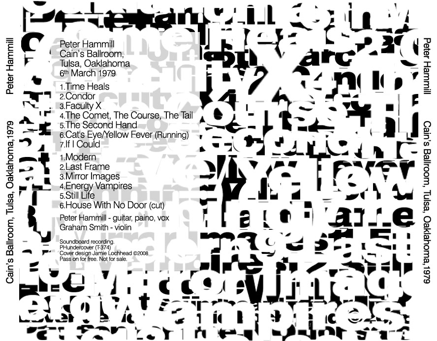 peter hammill new tulsa 79