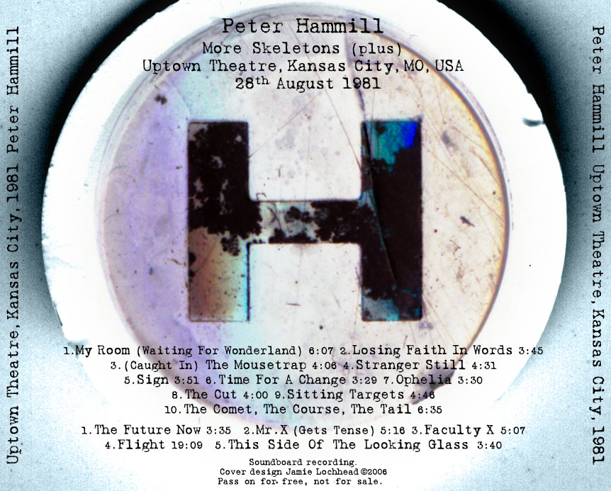 peter hammill kansas 81