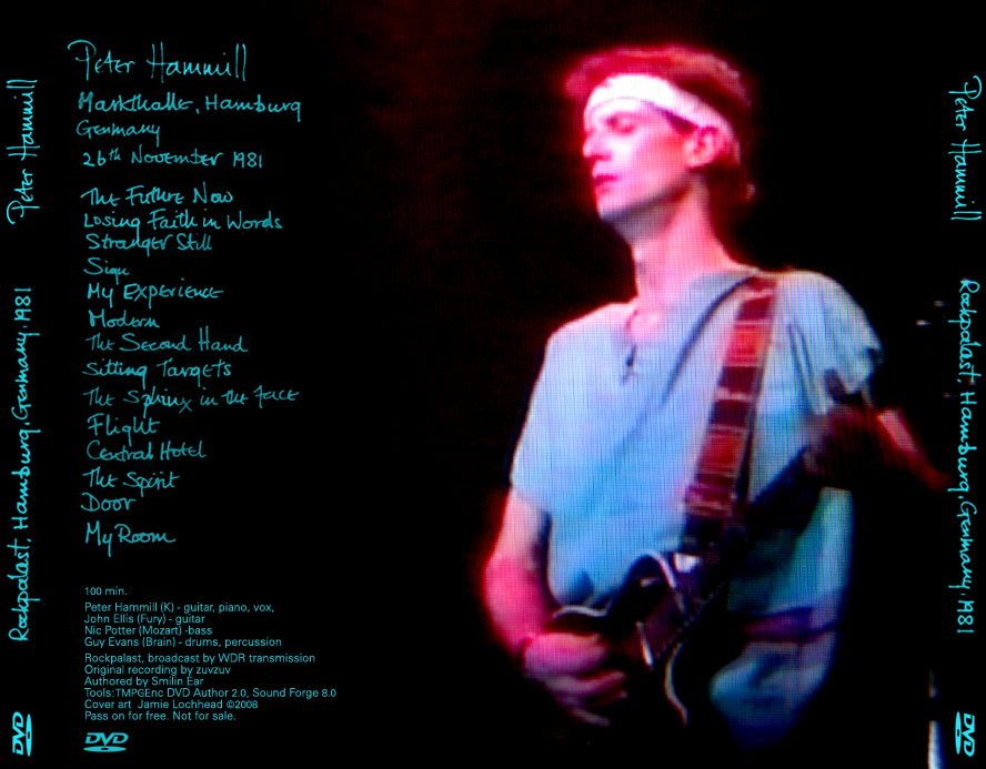 peter hammill rockpalast 81
